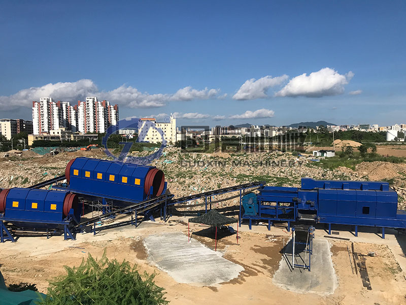 陳腐垃圾分揀生產(chǎn)線(xiàn)